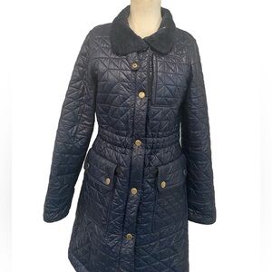 Marc by Marc Jacobs Blue Quilted Puffer Jacket